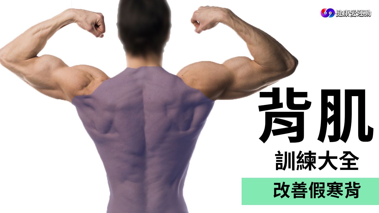 背肌訓練大全:改善假寒背!【附5有效個動作】 - 健康愛運動